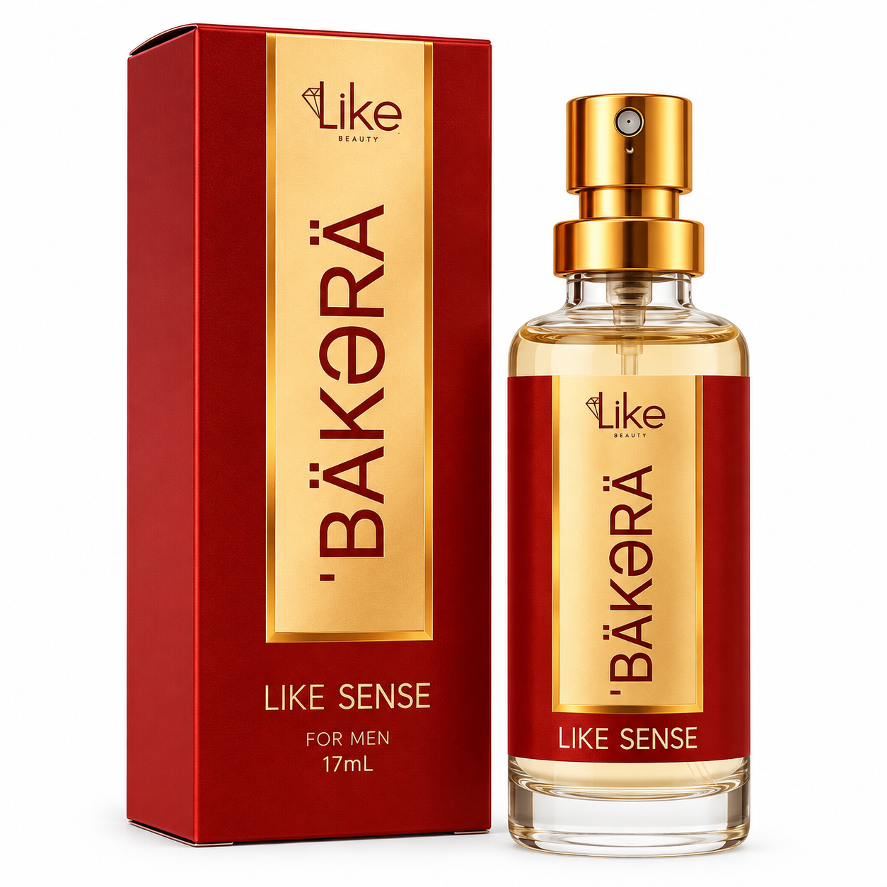 Perfume Bakera Like Sense - 17ml